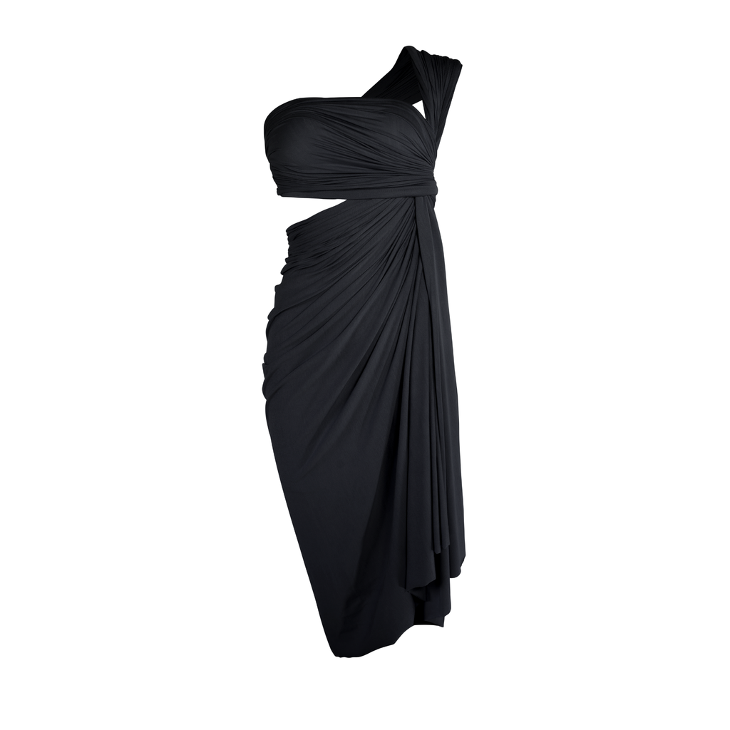 Multiway Wrap Skirt - Charcoal Gray