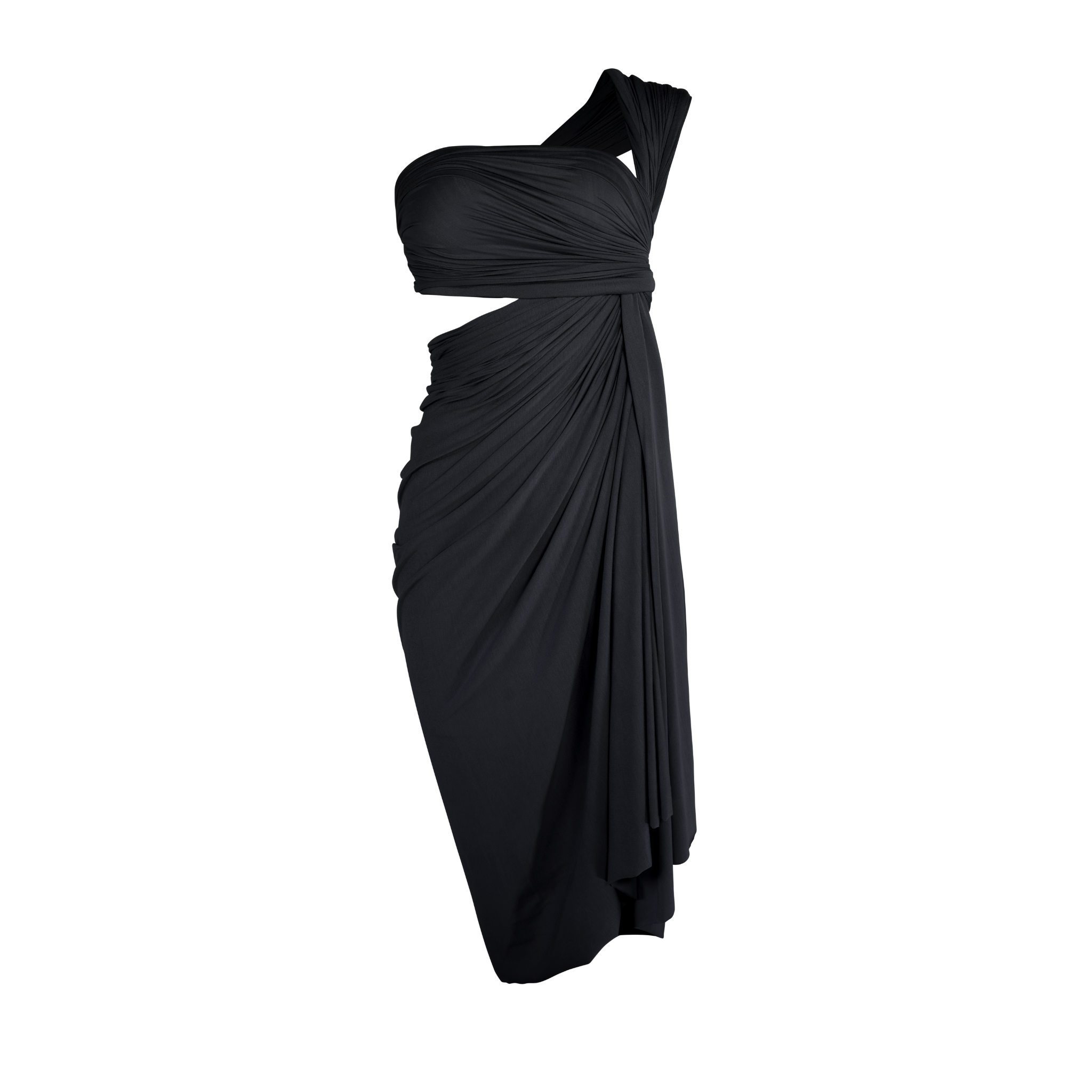 Multiway Wrap Skirt - Charcoal Gray