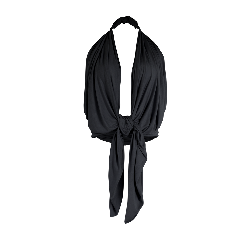 Multiway Wrap Skirt - Charcoal Gray
