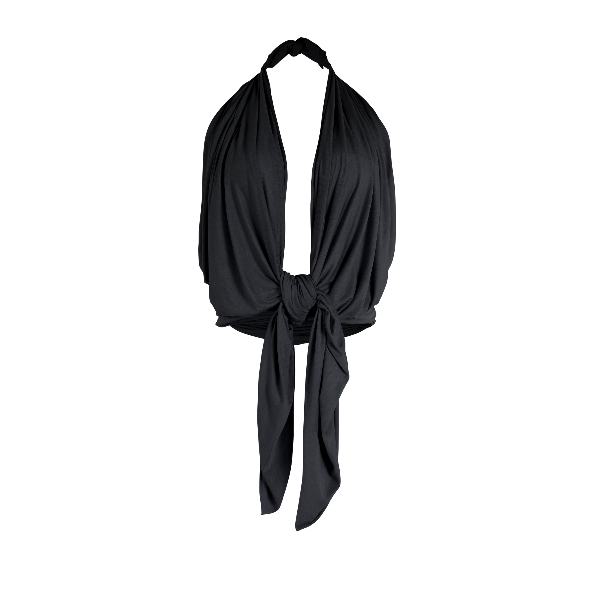 Multiway Wrap Skirt - Charcoal Gray