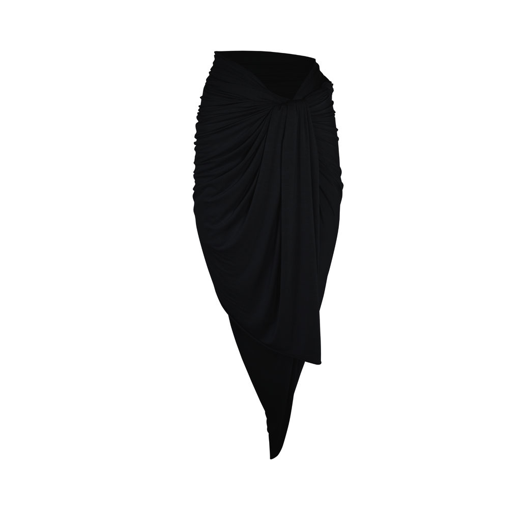 Multiway Wrap Skirt - Black
