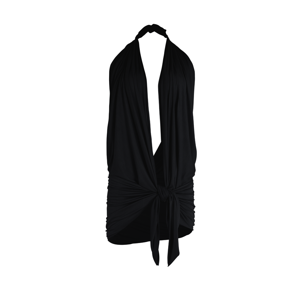 Multiway Wrap Skirt - Black