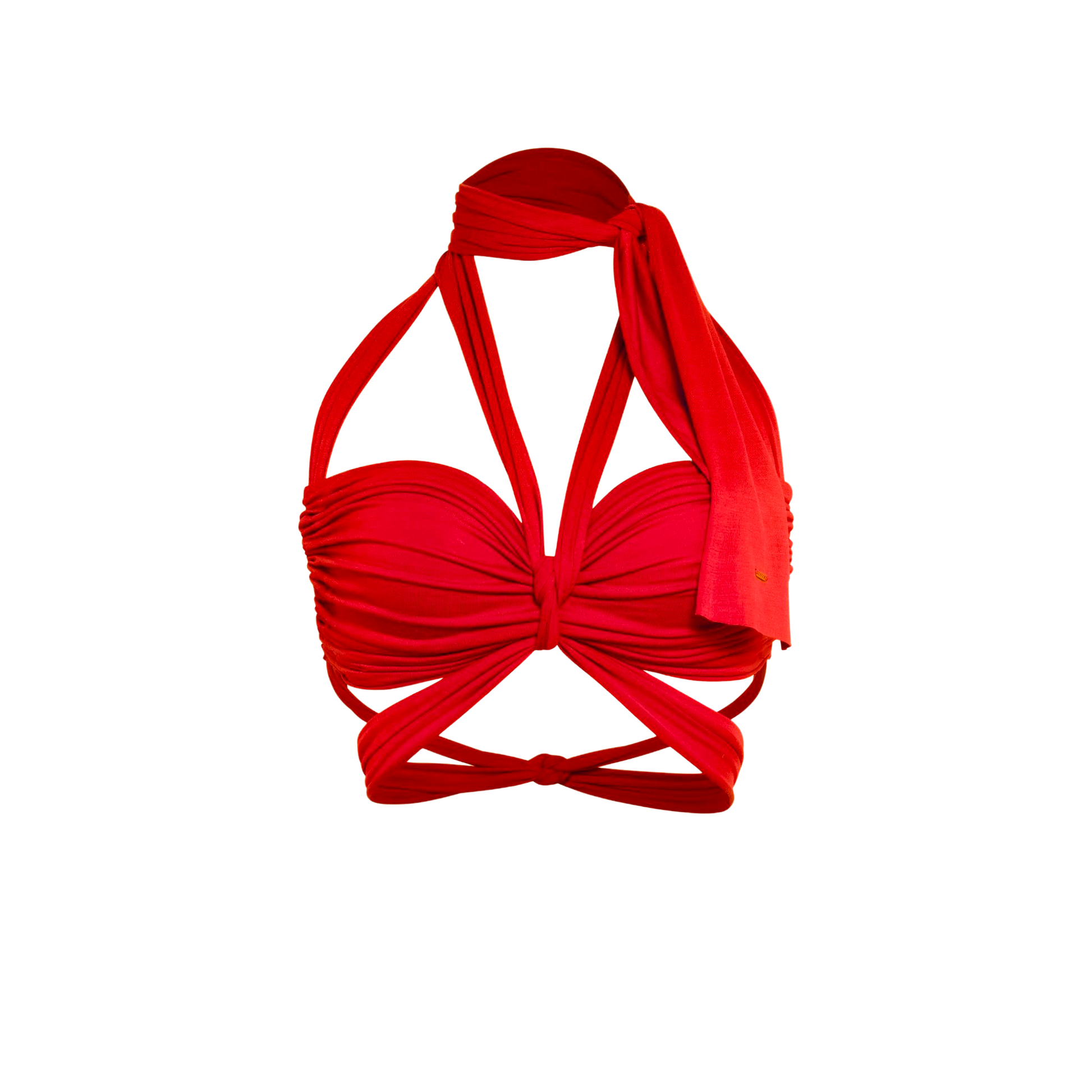 Multiway Top - Tomato Red