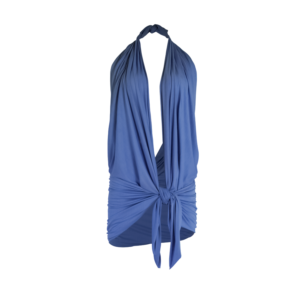 Multiway Wrap Skirt - Crystal Blue