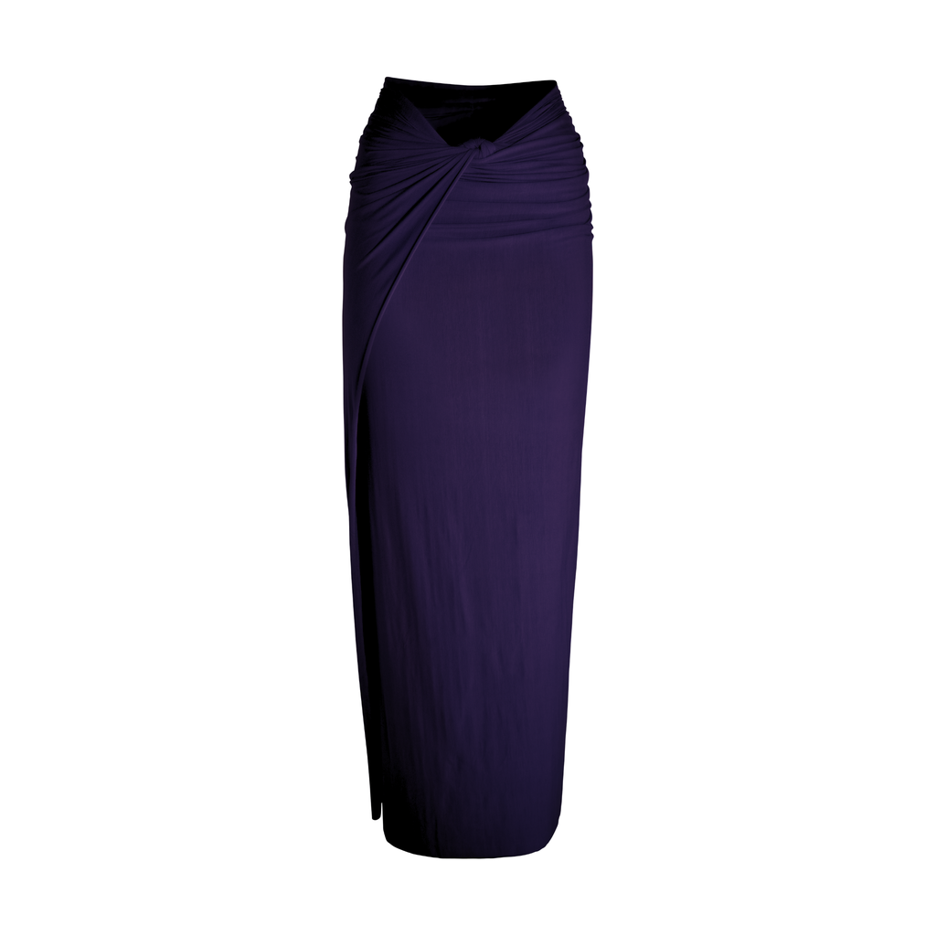 Multiway Wrap Skirt - Plum Purple