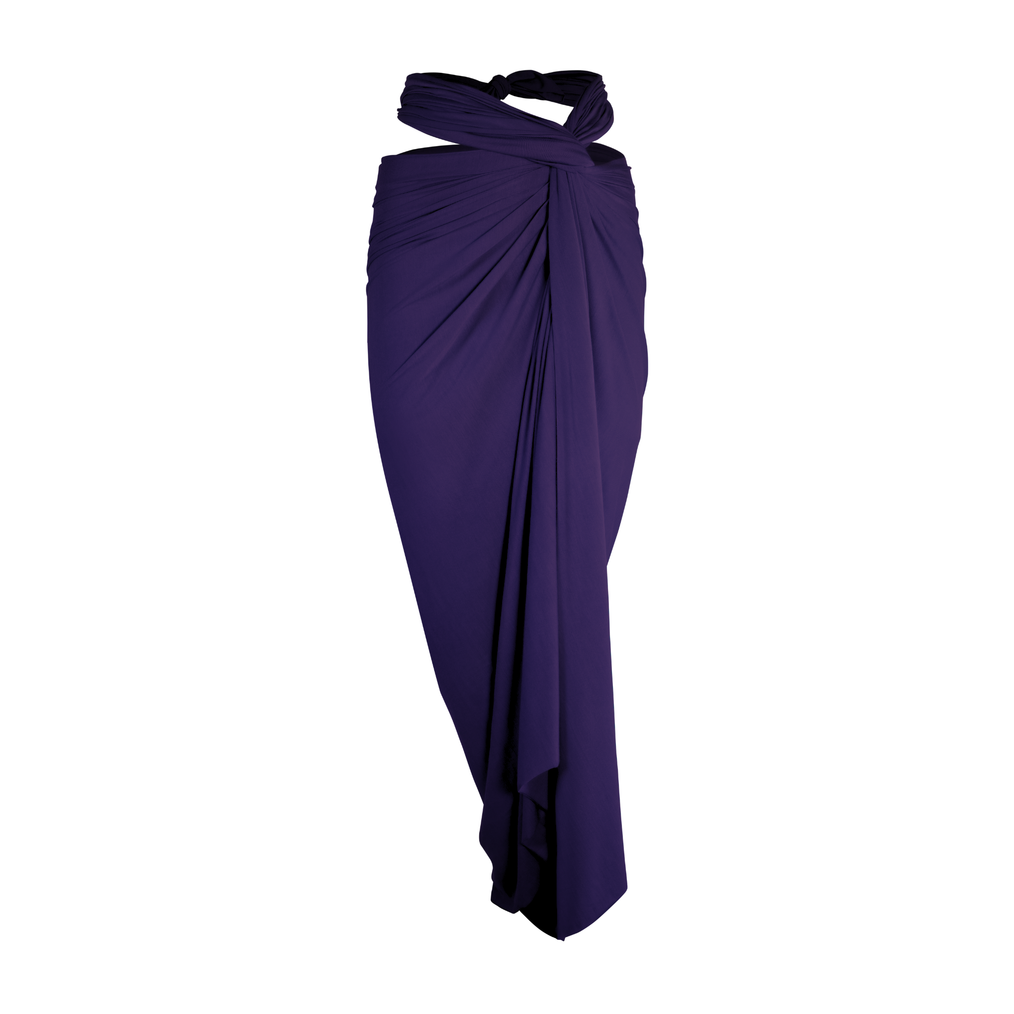 Multiway Wrap Skirt - Plum Purple