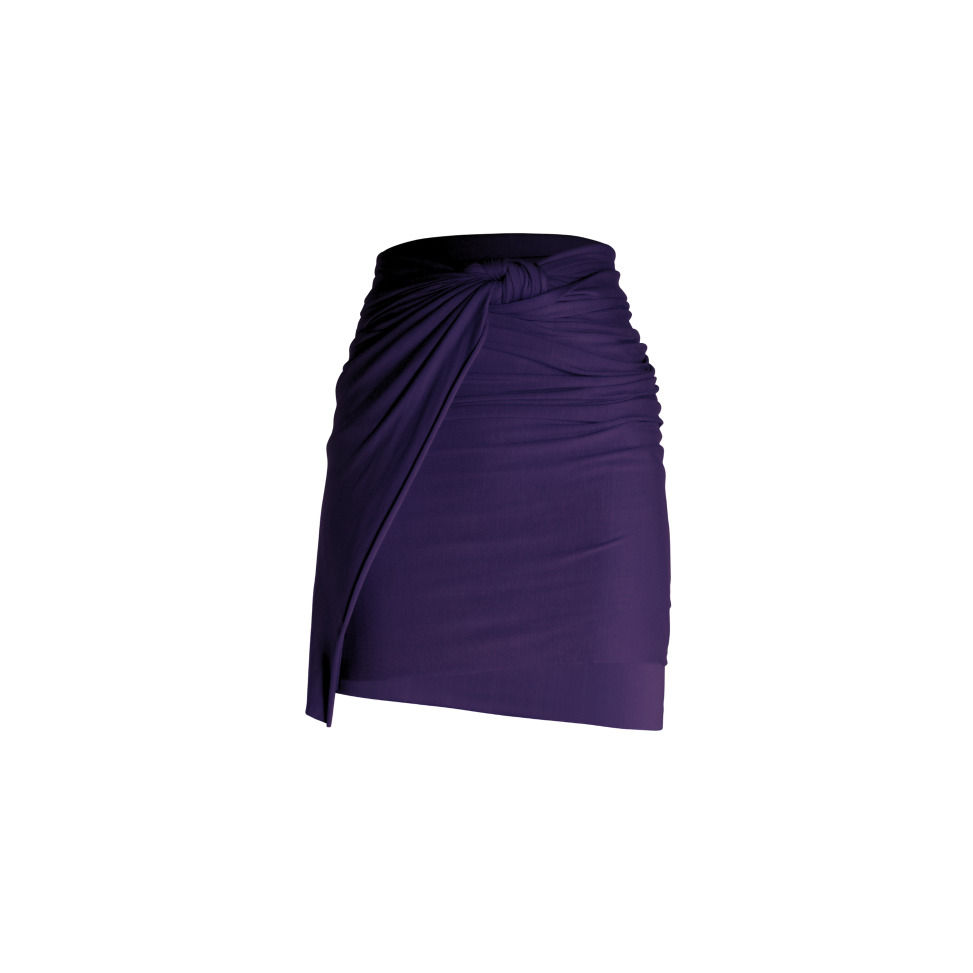 Multiway Wrap Skirt - Plum Purple