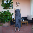 Multiway Wrap Skirt - Charcoal Gray