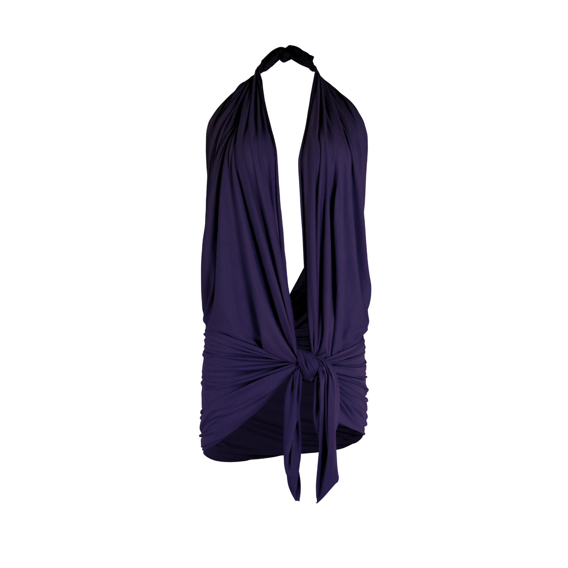 Multiway Wrap Skirt - Plum Purple