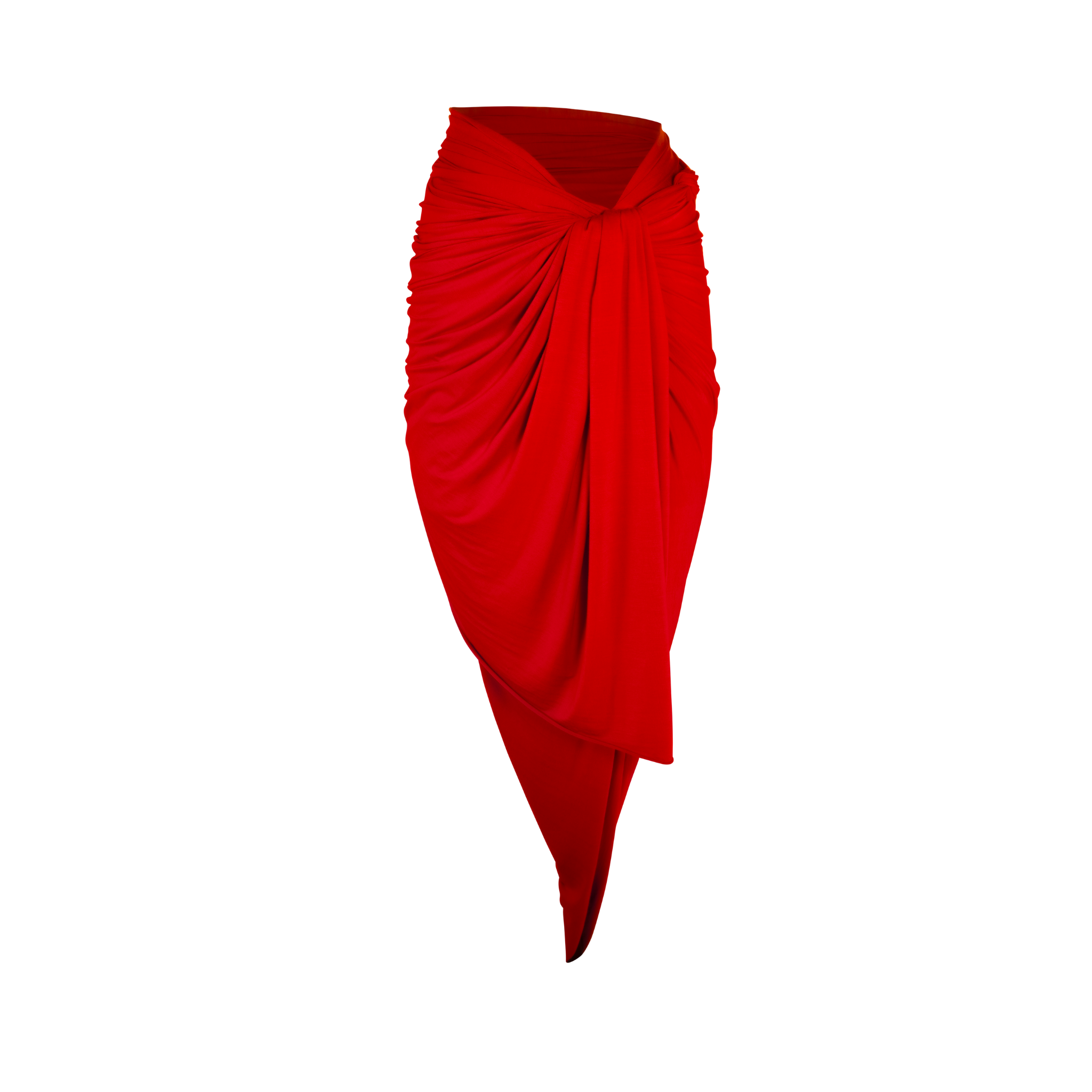 Multiway Wrap Skirt - Tomato Red