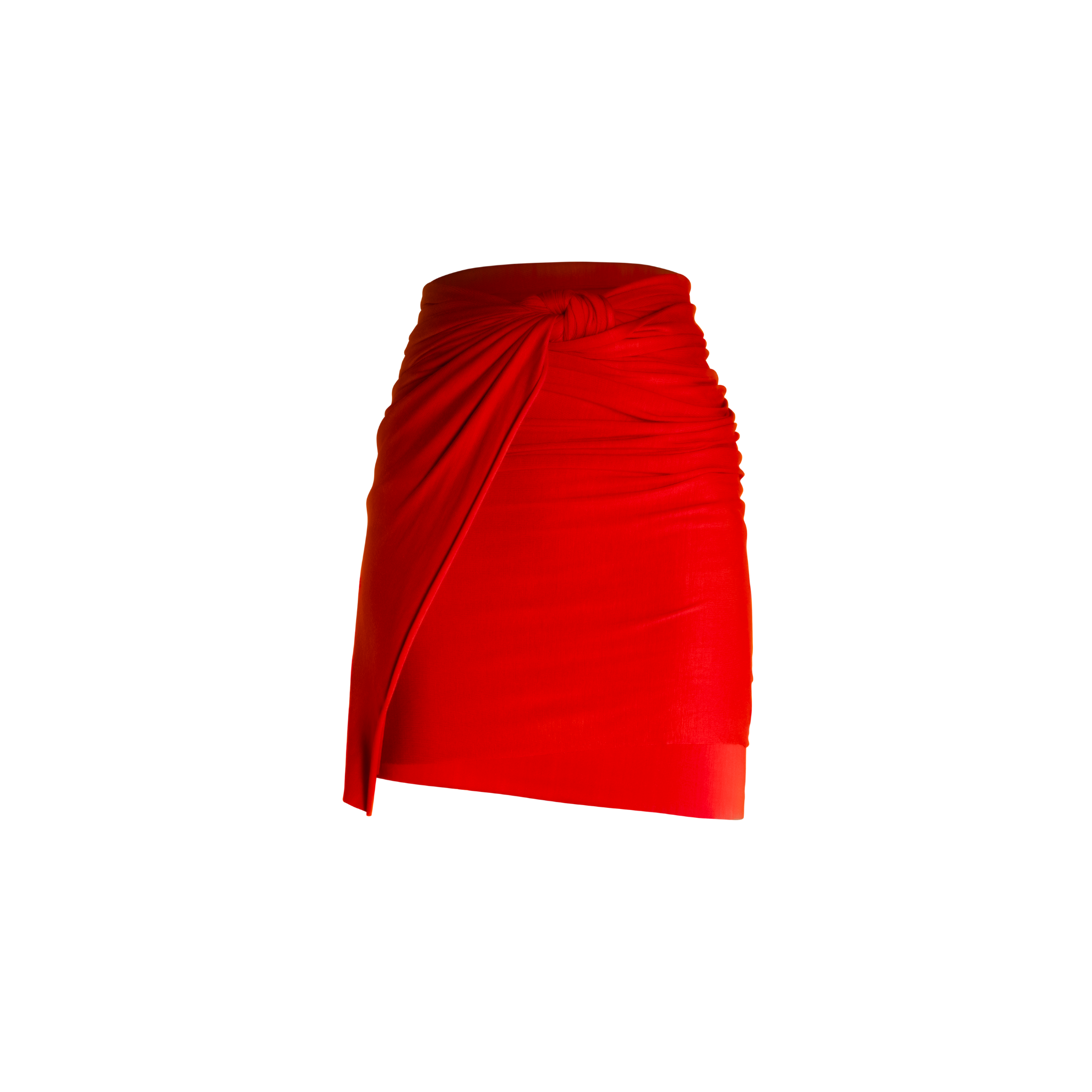 Multiway Wrap Skirt - Tomato Red
