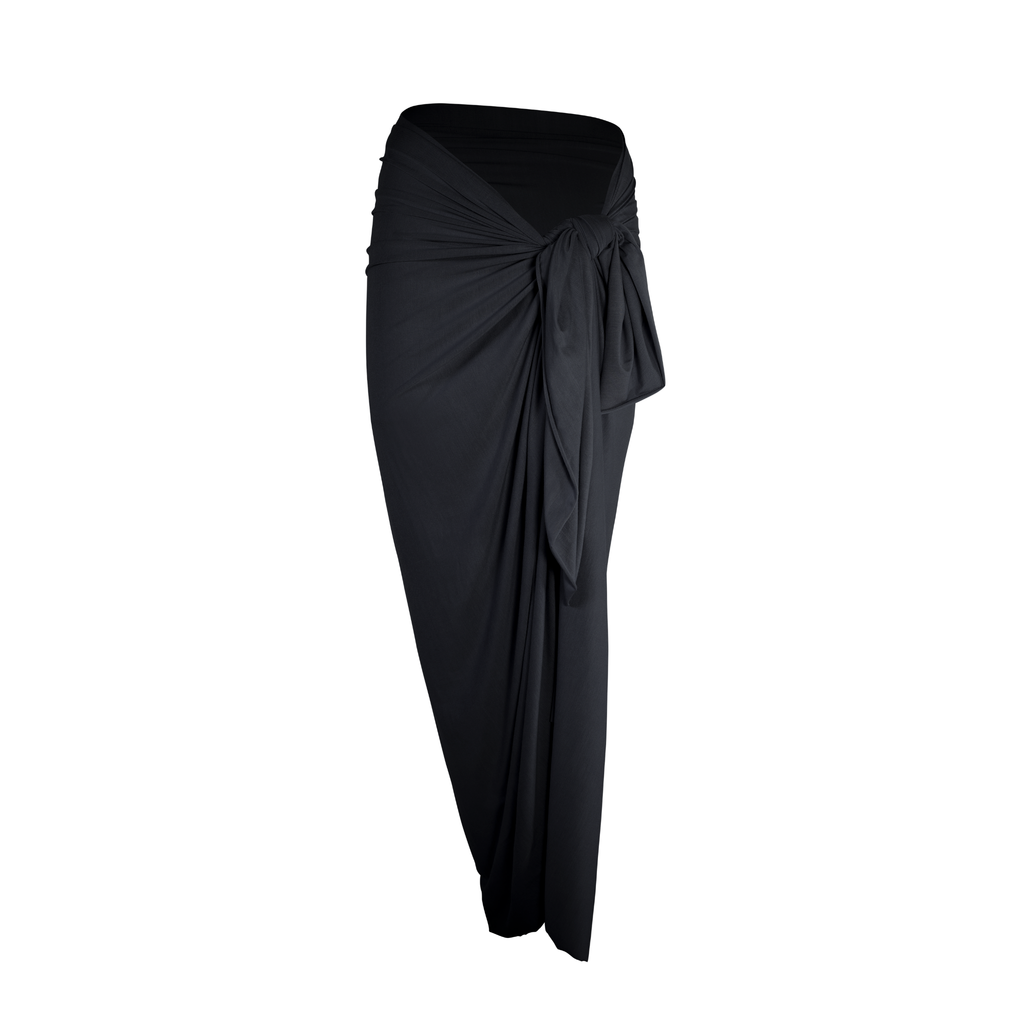 Multiway Wrap Skirt - Charcoal Gray