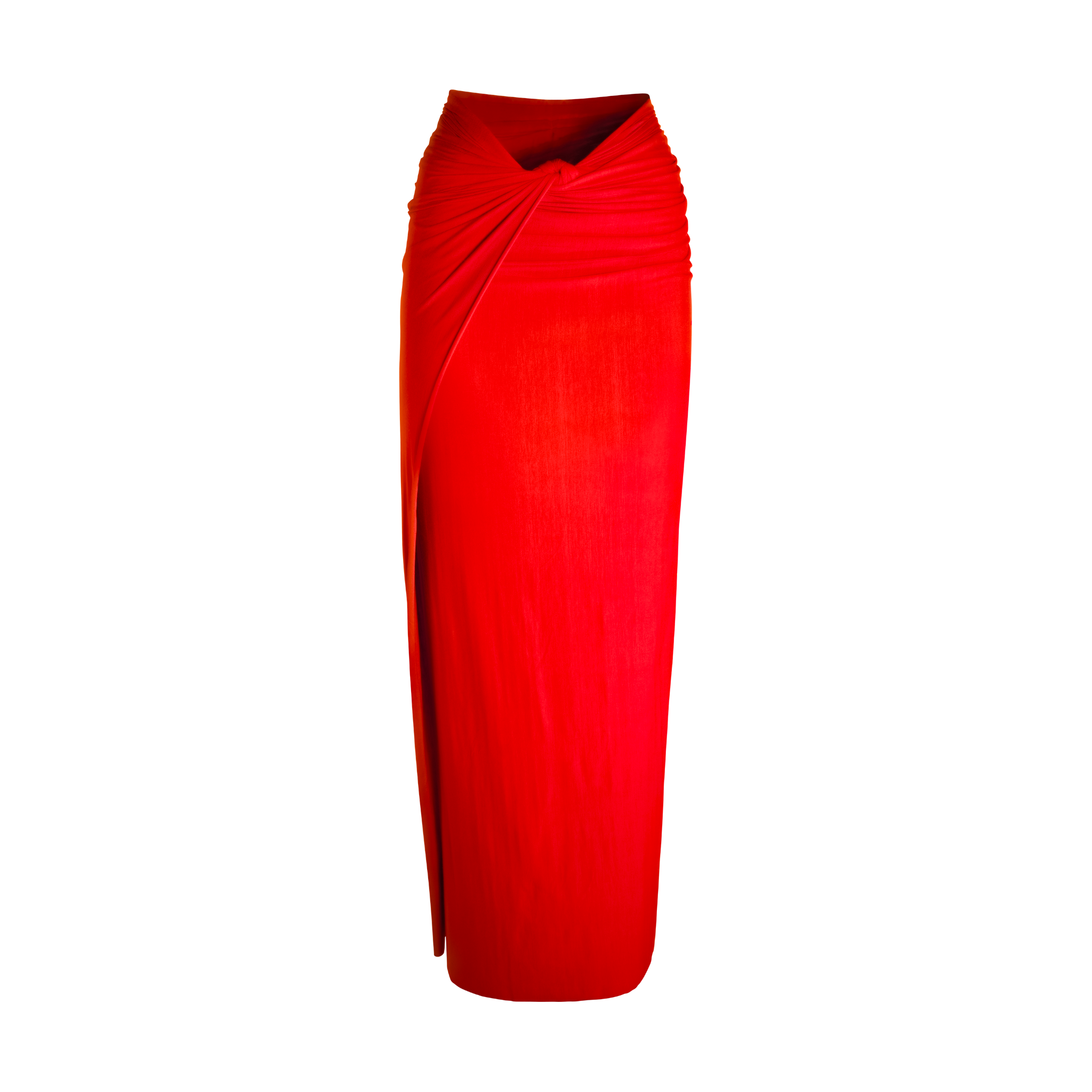 Multiway Wrap Skirt - Tomato Red